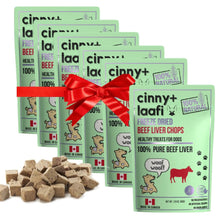 Load image into Gallery viewer, Multi Freeze Dried Beef Liver Dog Treats