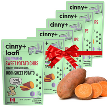 Load image into Gallery viewer, Sweet Potato Dog Chews oven Baked Treats
